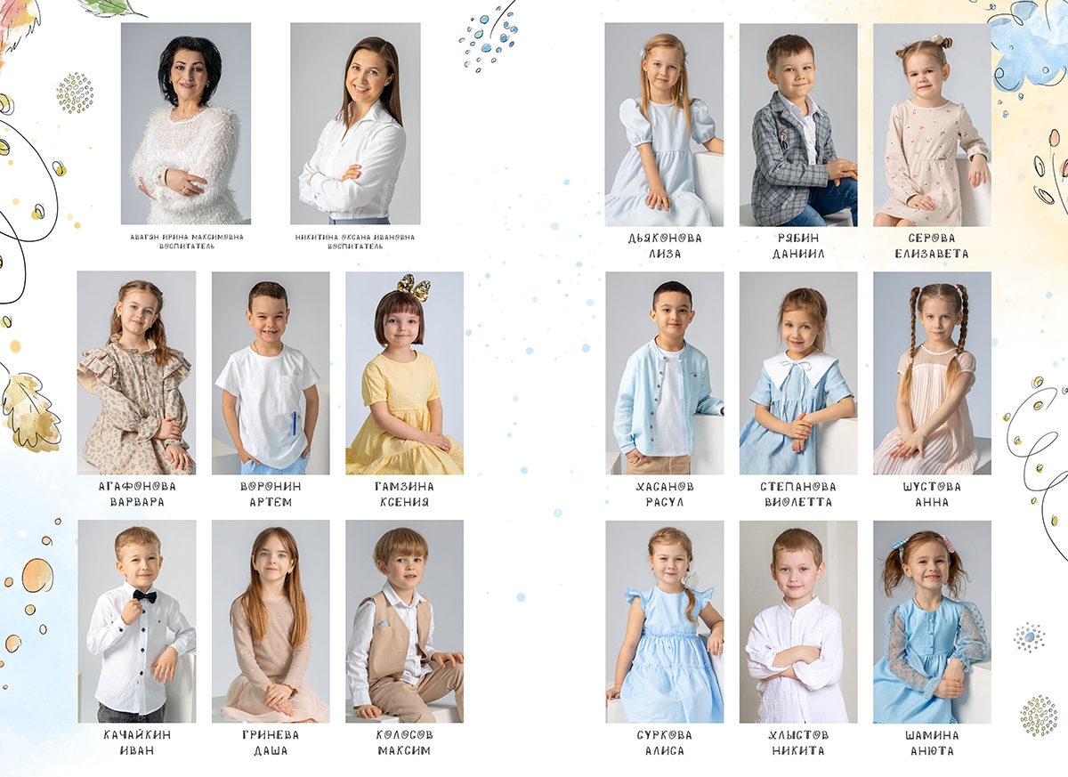 Первая страница альбома